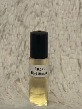 Black Woman Fragrance Oil 1/3 oz Roll-On Bottle